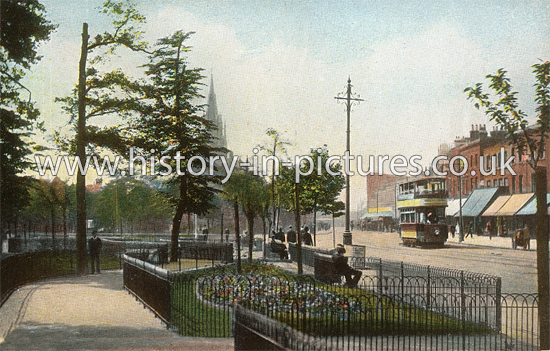 The Grove & New Gardens, Stratford, London. c.1910